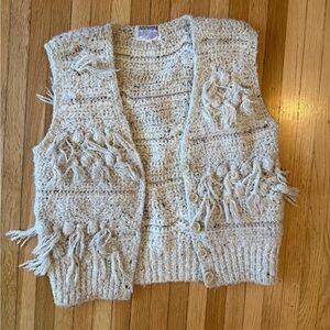 Vintage wool vest